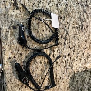 2 Verizon car chargers. New!